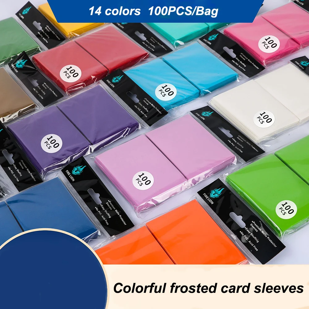 Card Penny Sleeve - 62x89mm 100 sztuk/zestaw Solidne matowe koszulki