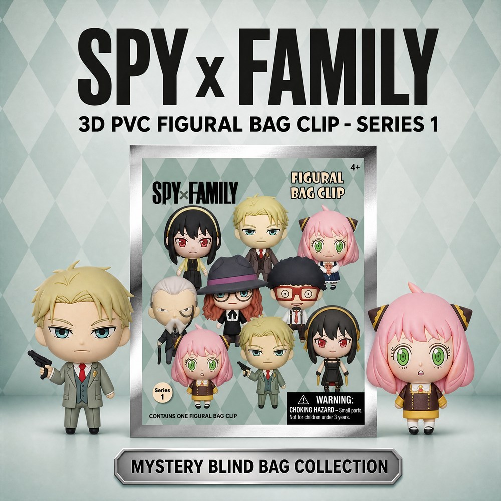 Mystery Box Blind Bag - Spy x Family 3D PVC brelok
