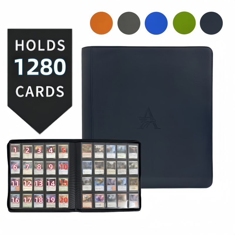 Pokemon Binder Card - Wysokiej jakości segregator na 20 kart