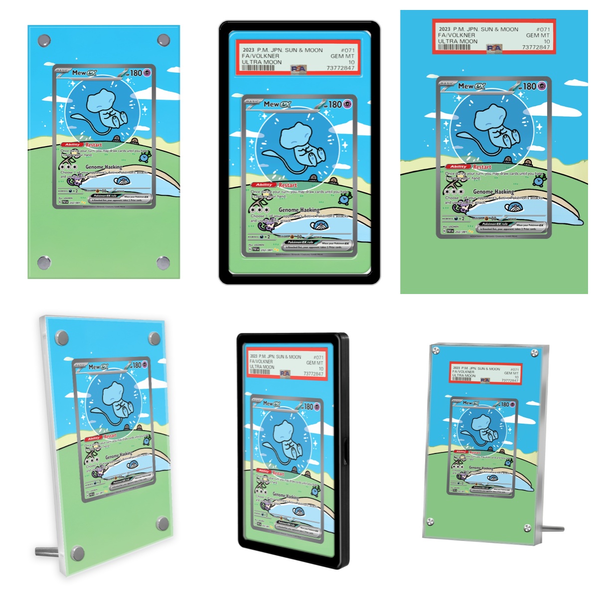 Display Case Acrylic - Etui ochronne na karty Pokemon PTCG