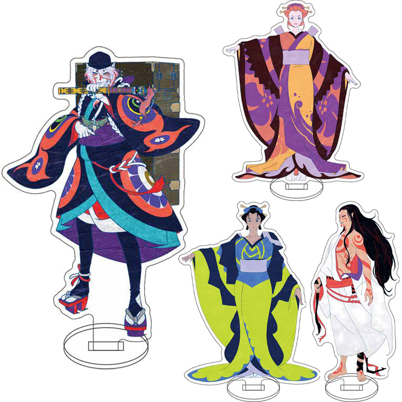 Figma Stand Set - 16CM Anime Mononoke ‌ Figurka Lekarz