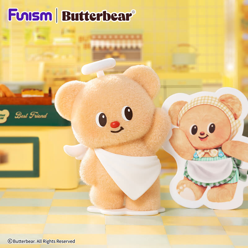 Vinyl Figure Blank - FUNISM Butterbear Happy Day Series -