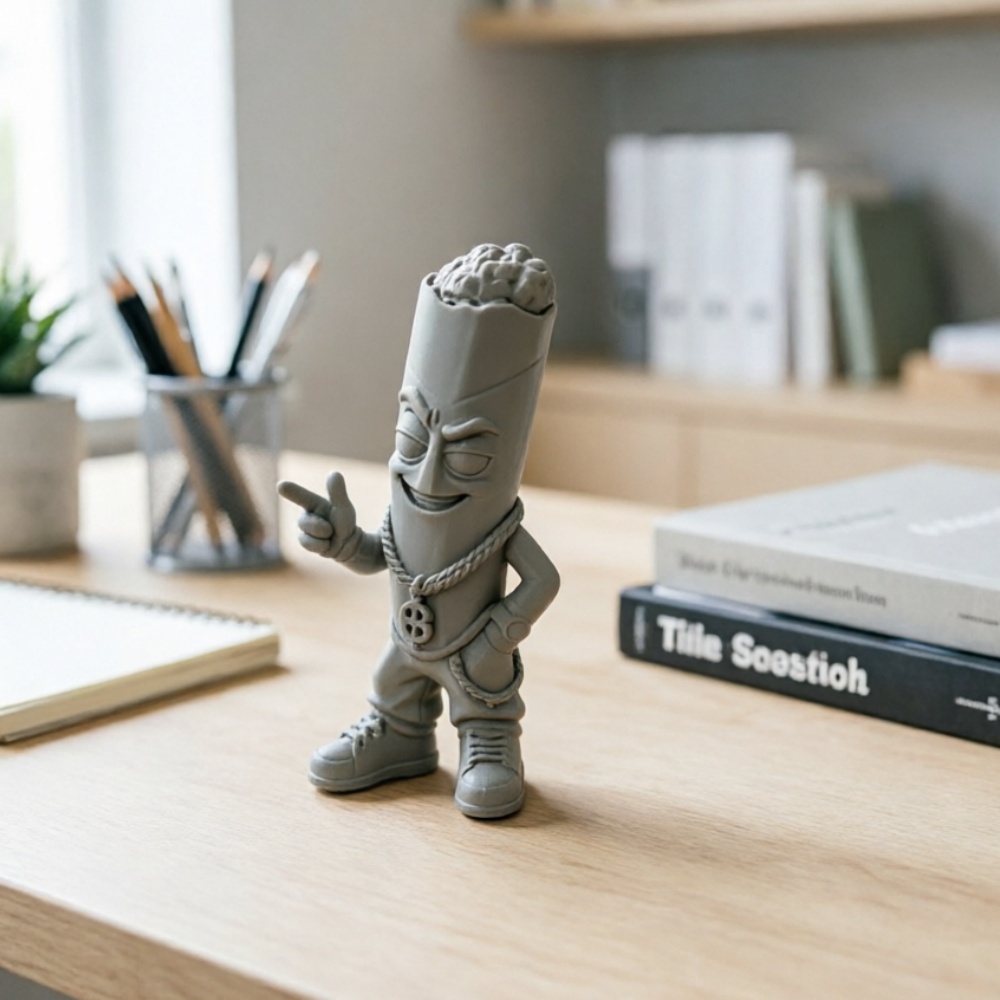 Modna szara plastikowa figurka – Pop Display Shelf recenzja i cena