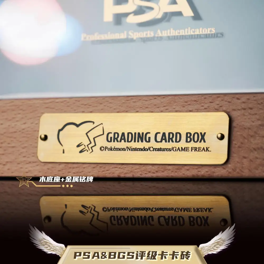 Podstawka z litego drewna z ak – Graded Card Display recenzja i cena