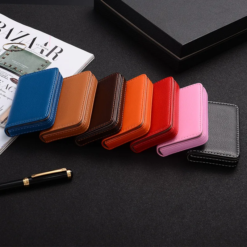 Etui na wizytówki z PU skóry z – Card Top Loader recenzja i cena