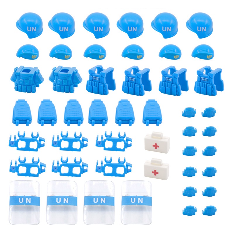 Siły stabilizujące ONZ Beret k – Lego Minifigure Holder recenzja i cena