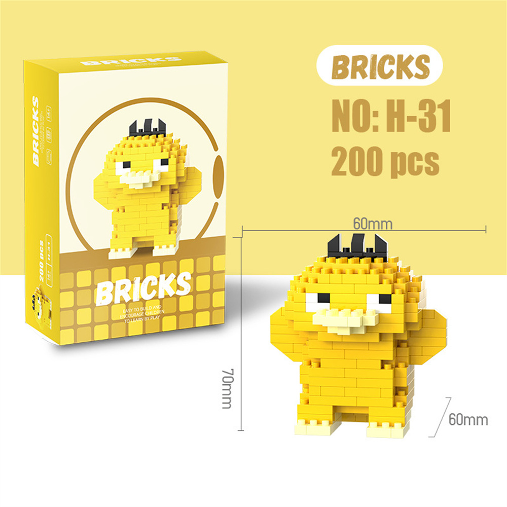 Klocki Mikro Pokemon Pikachu D – Building Block Mini recenzja i cena