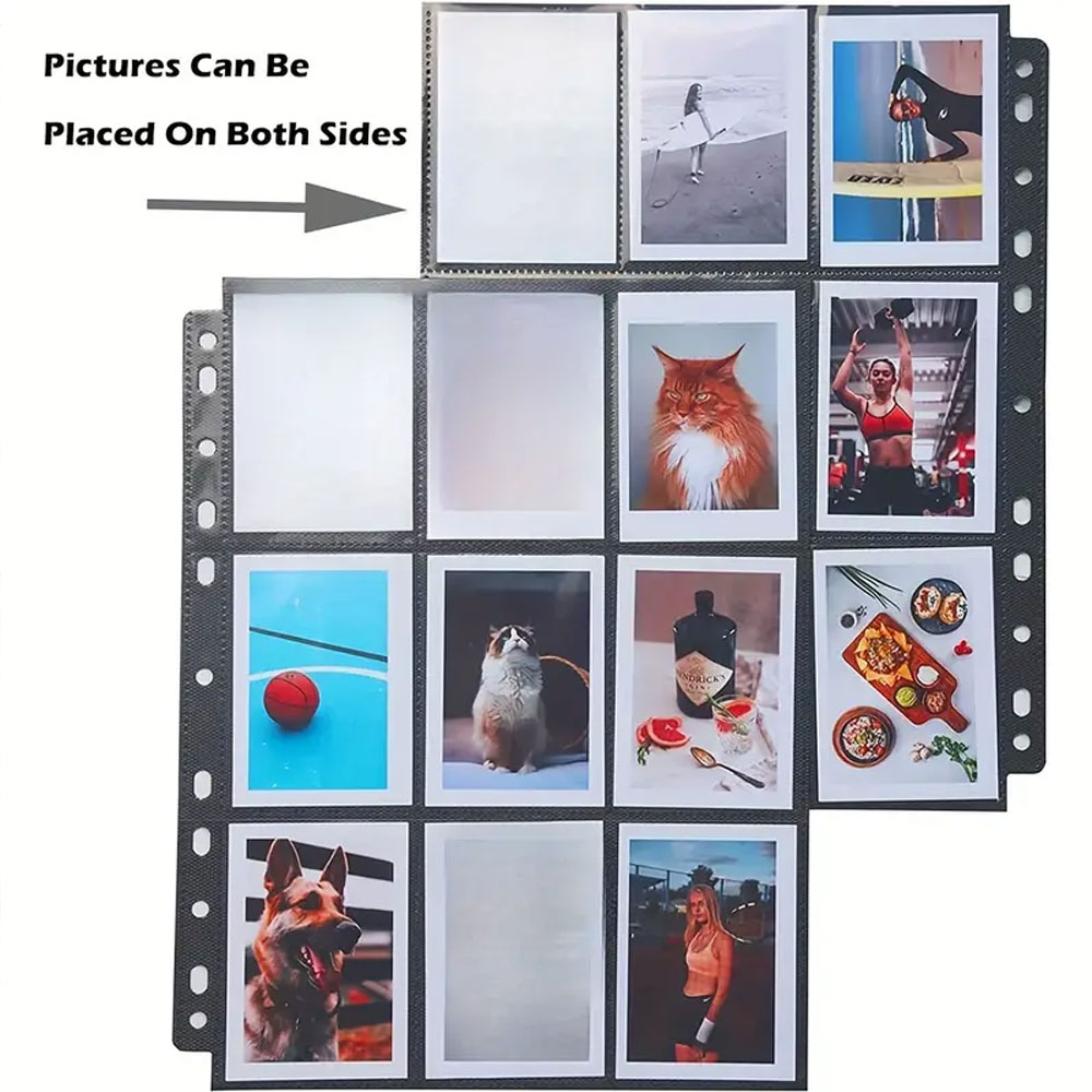 10 sztuk czarnych segregatorów – Trading Card Binder recenzja i cena