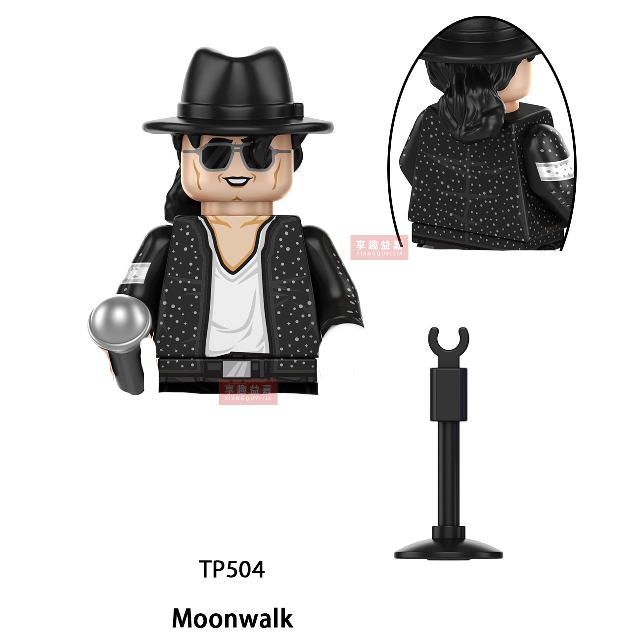 Figurka z klocków Michaela Jac – Building Block Mini recenzja i cena