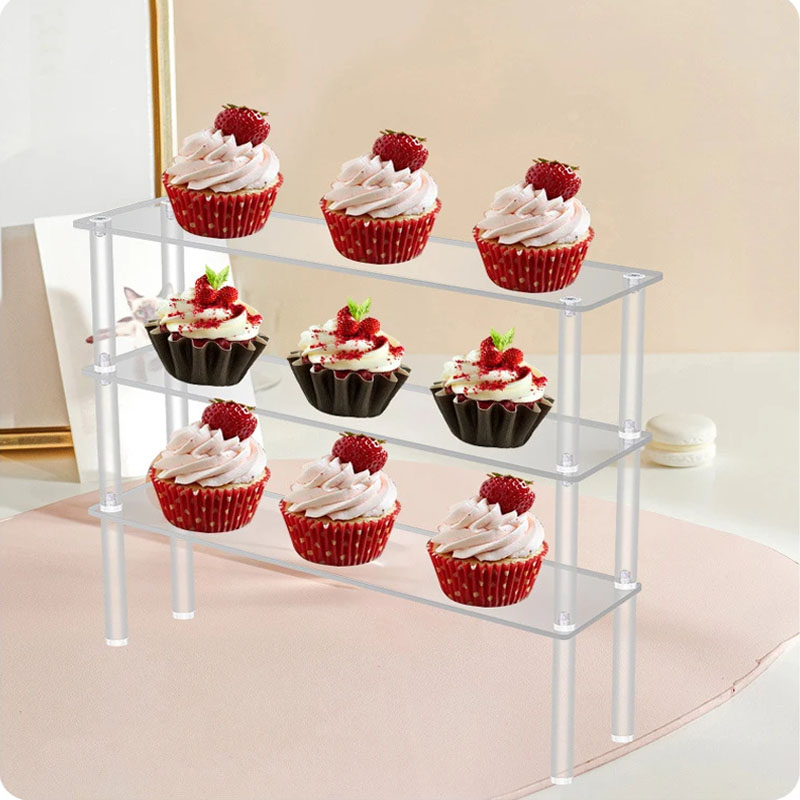 Przezroczysty akrylowy stojak  – Display Risers Set recenzja i cena